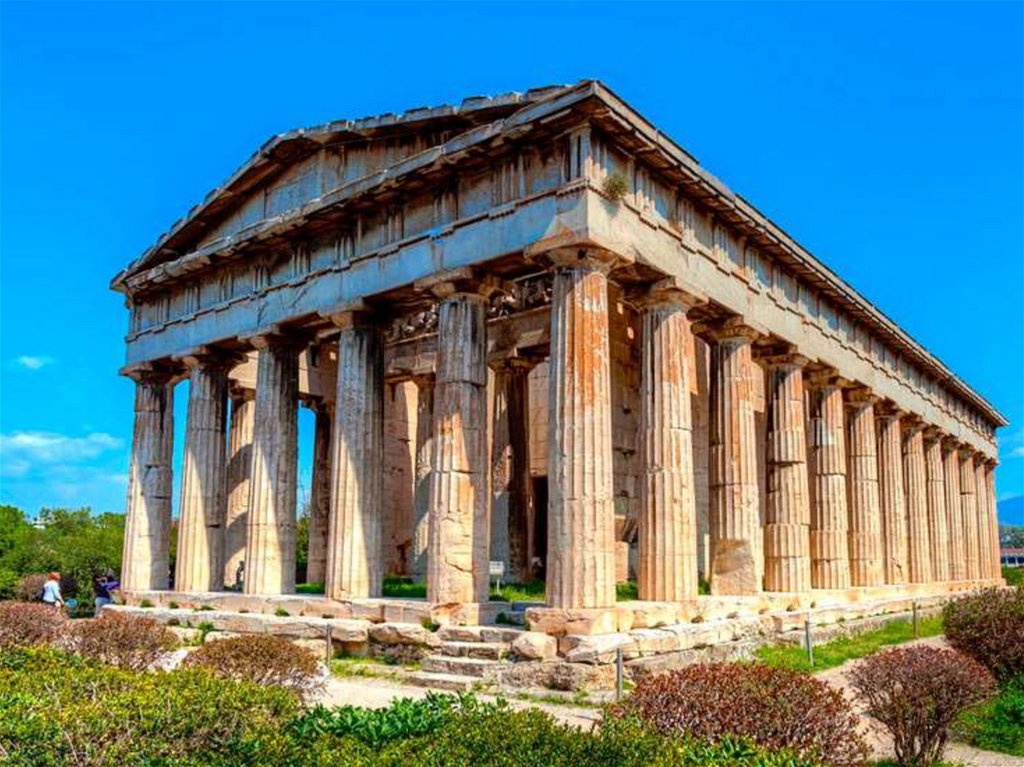 Архитектурные сооружения греции