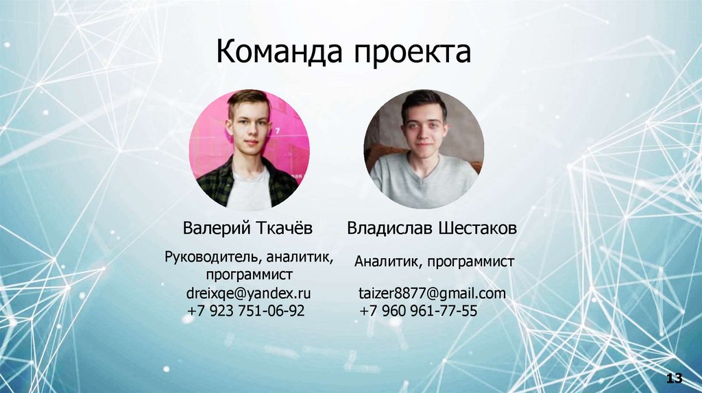 Команда проекта