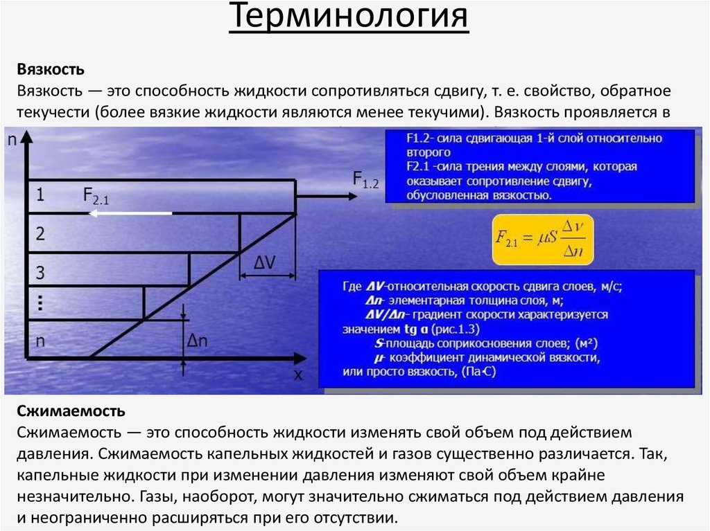 Способность жидкости. Вязкость жидкости это способность. Градиент скорости сдвига. Что такое градиент скорости сдвига жидкости. Скорость сдвига и вязкость.