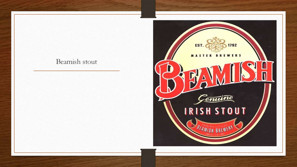 Beamish stout
