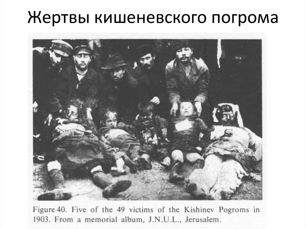 Жертвы кишеневского погрома