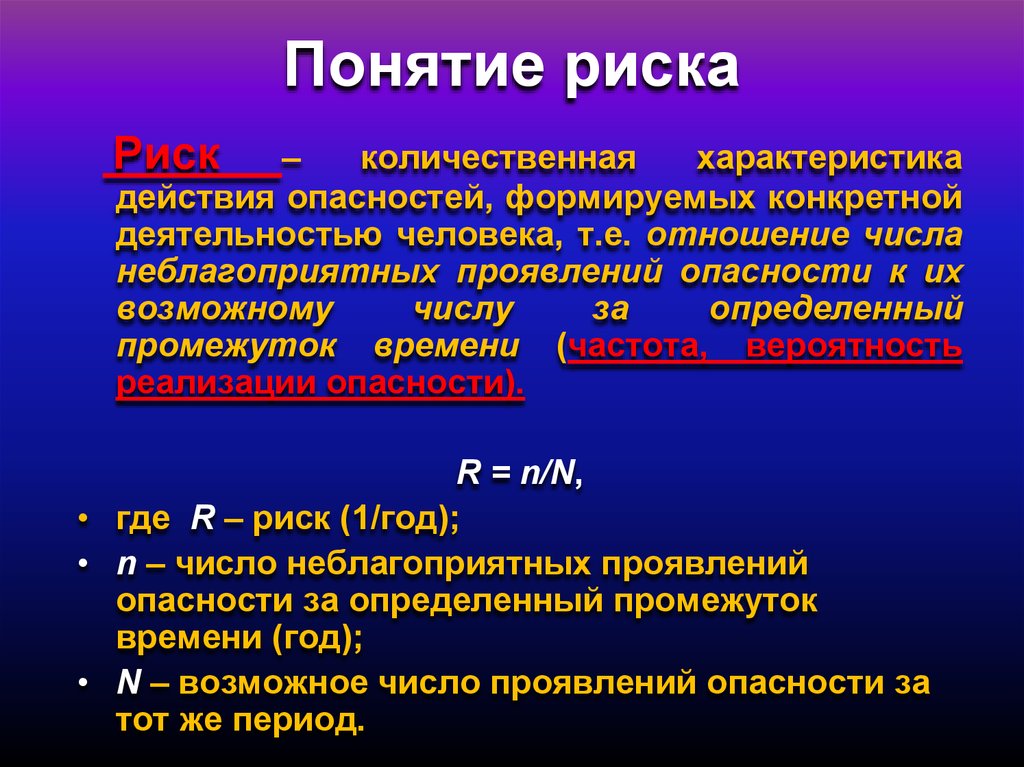 Под риском