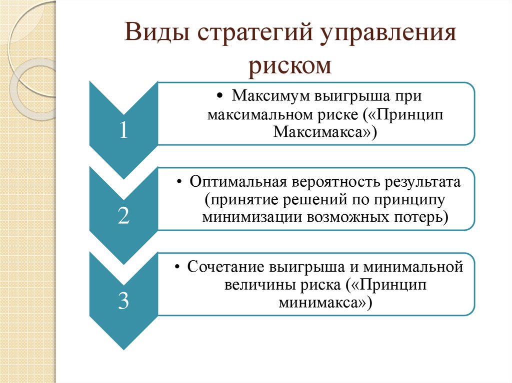 Стратегии рисков проекта