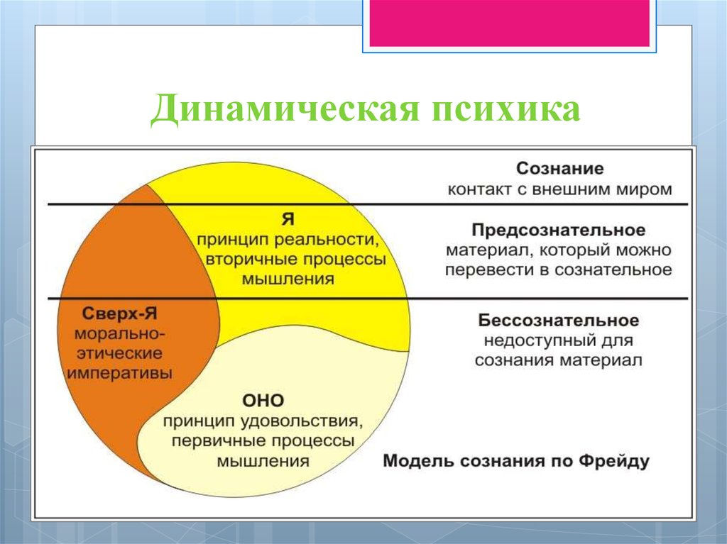 Топографическая схема психики