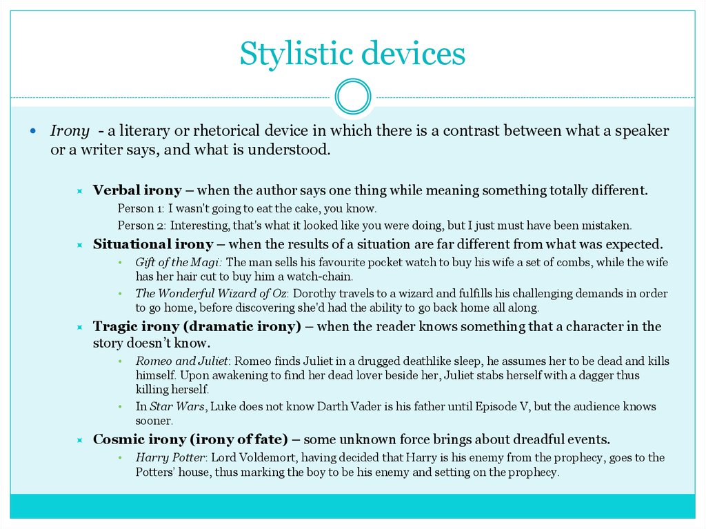 stylistic devices creative writing