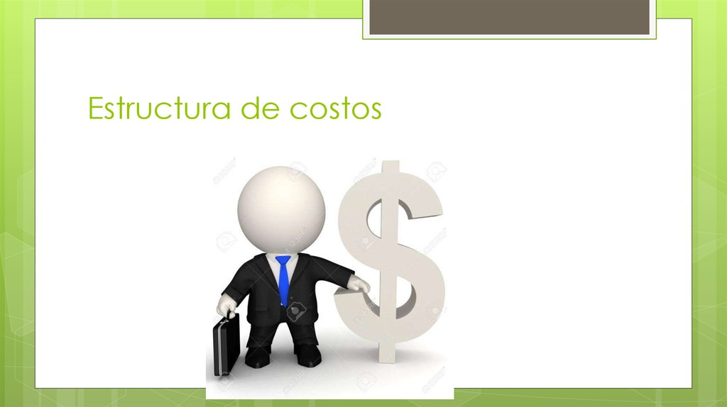 Estructura de costos