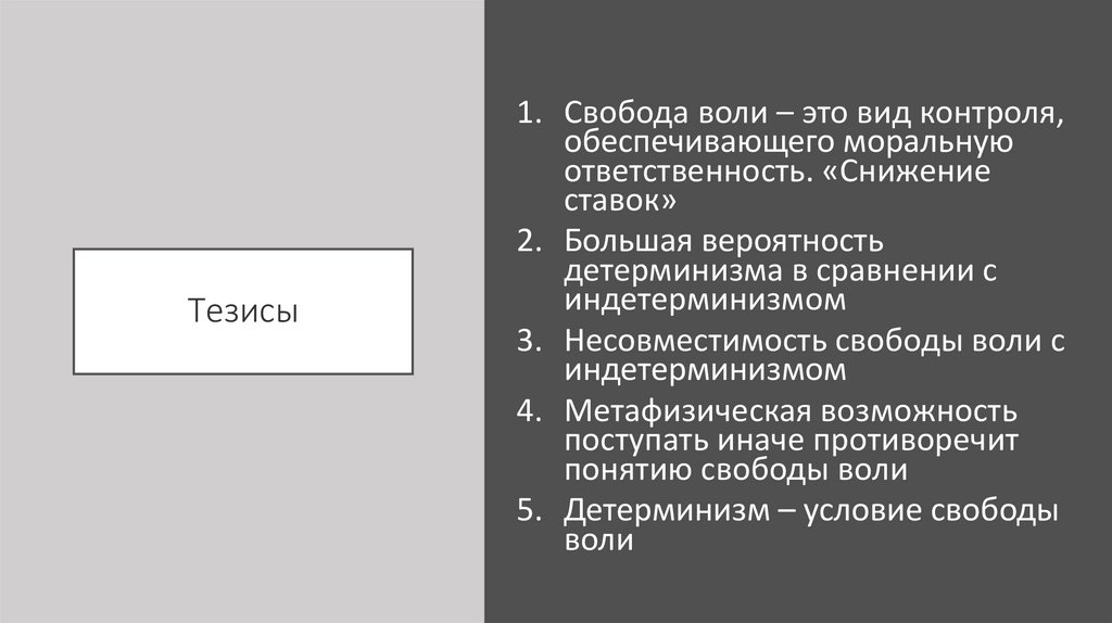 Условия свободы воли. Тезис Свобода. Детерминизм и Свобода воли. Индетерминизм Свобода воли. Детерминисты в вопросе свободы воли.