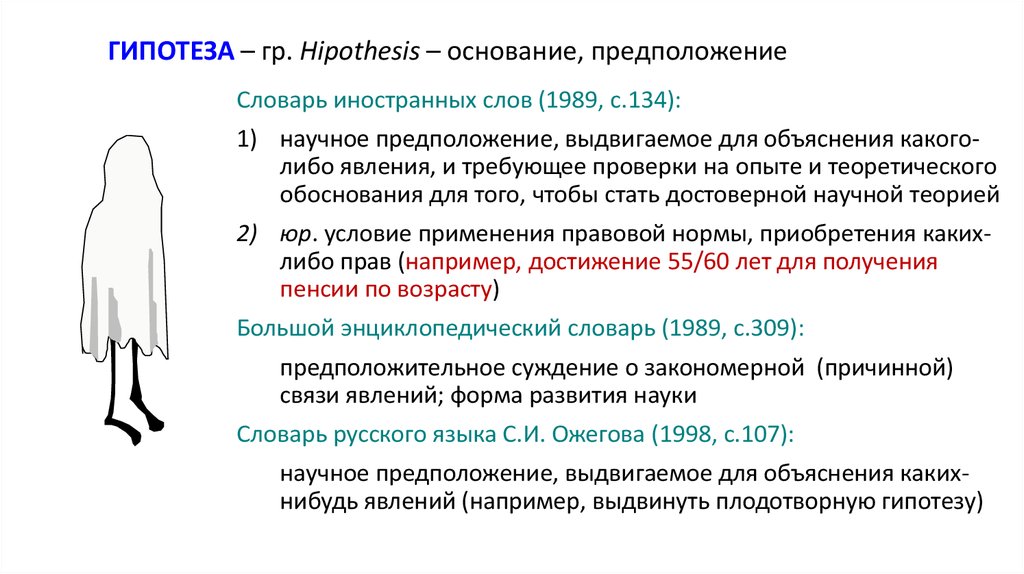 Прием предположение