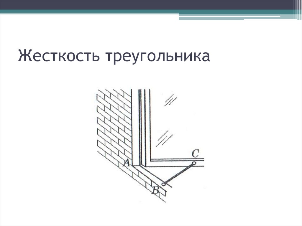 Жесткость треугольника. Жёсткость треугольнтка. Упругость треугольник. Треугольник жесткости в лице.