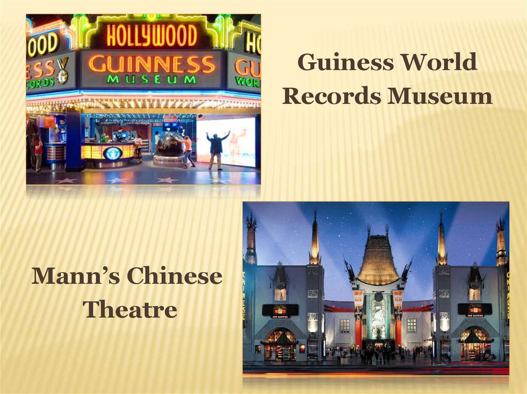 Театр перевести на английский. Guinness World records Museum Лондон. Famous Streets презентация 6 класс. Mann's Chinese Theatre. Mann's Chinese Theatre pavement.