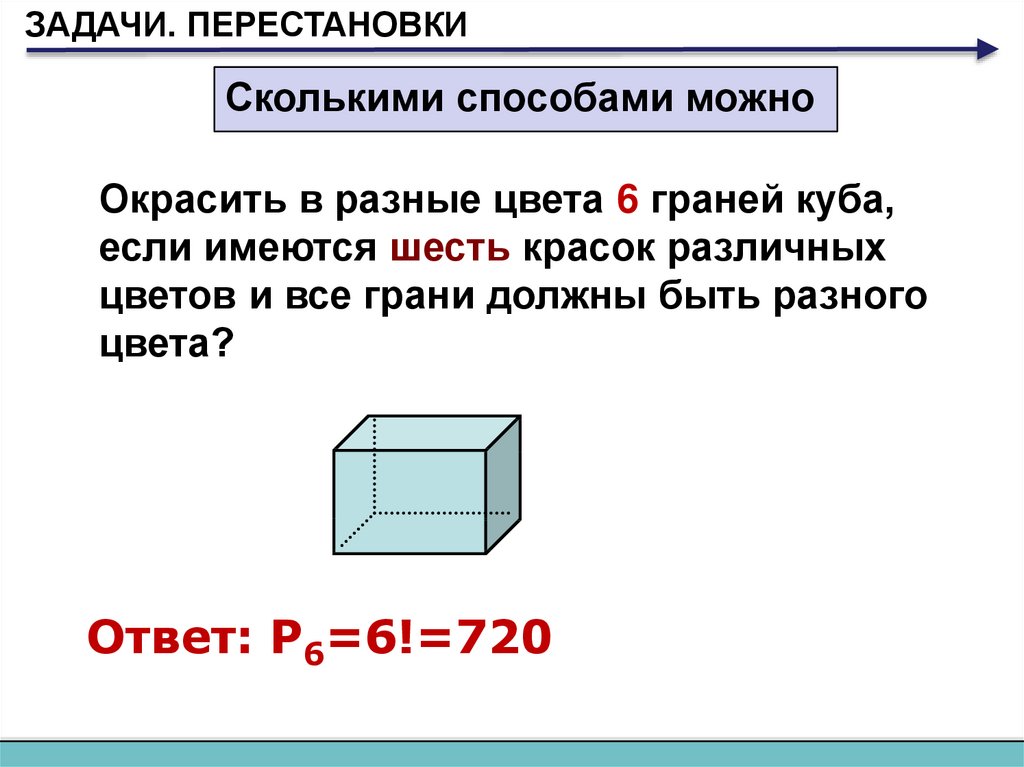 Презентация перестановки 8 класс