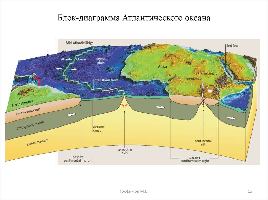 Блок диаграммы картография