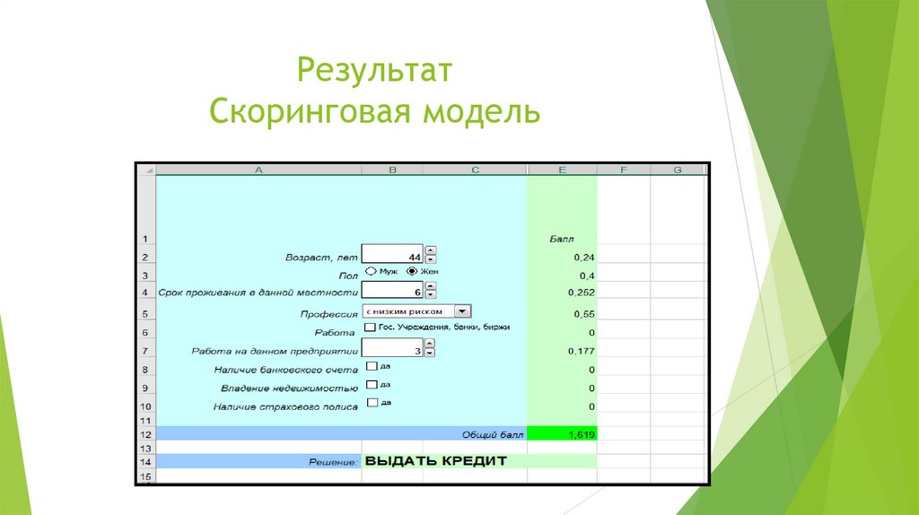 Связь эксель с презентацией