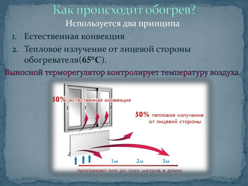 Конвекция осуществляется