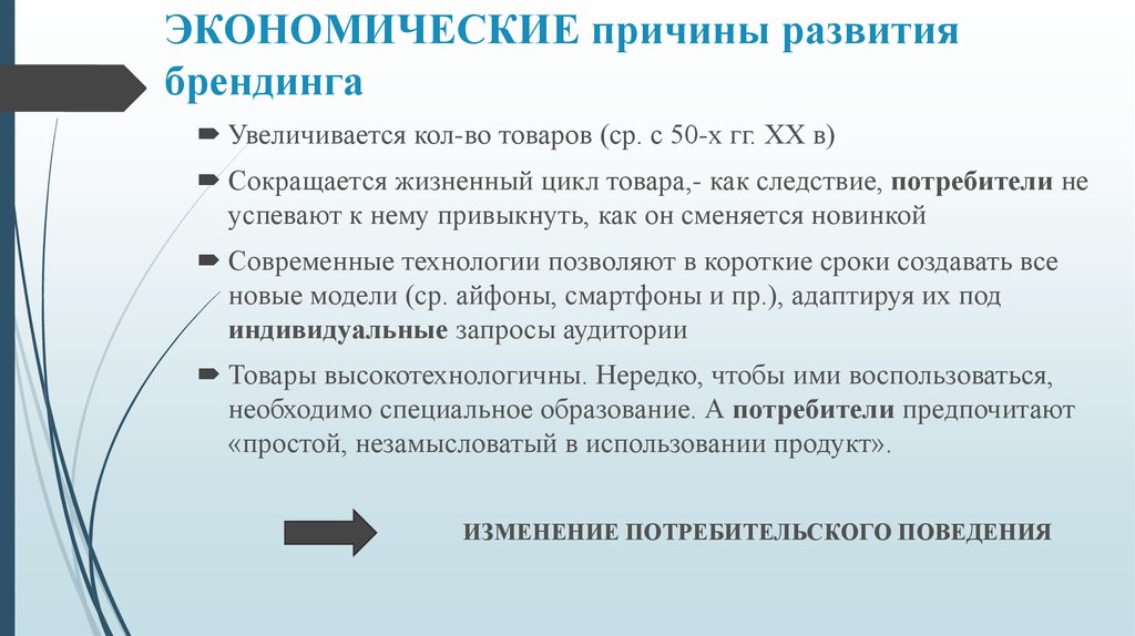 Причины развития. Эволюция концепции бренд менеджмента. Концепция бренд-менеджмента получила развитие к. Брэндинг. Основные этапы формирования брэнда. Доклад. 2. История возникновения брендинга.