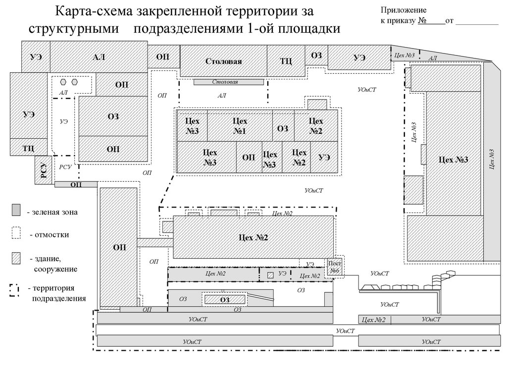 Карта закрепления территории