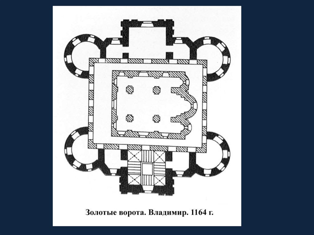 План золотой. Золотые ворота во Владимире план. Золотые ворота во Владимире 1158-1164 план. План золотых ворот во Владимире. Золотые ворота во Владимире чертежи.