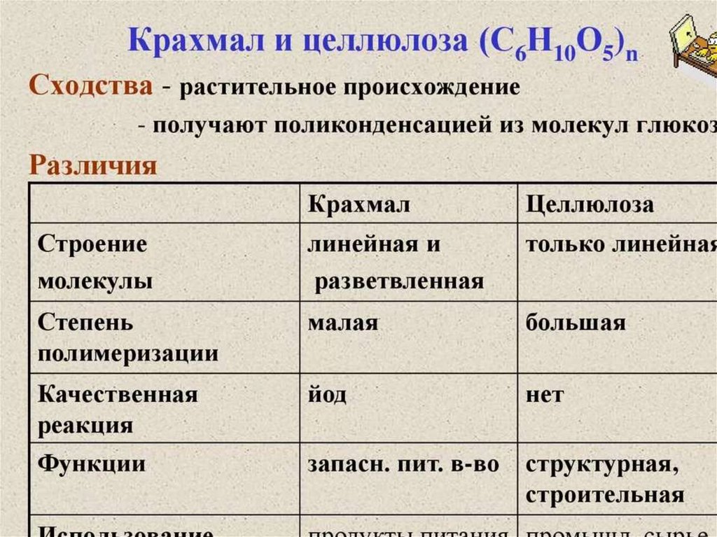 Презентация по теме полисахариды