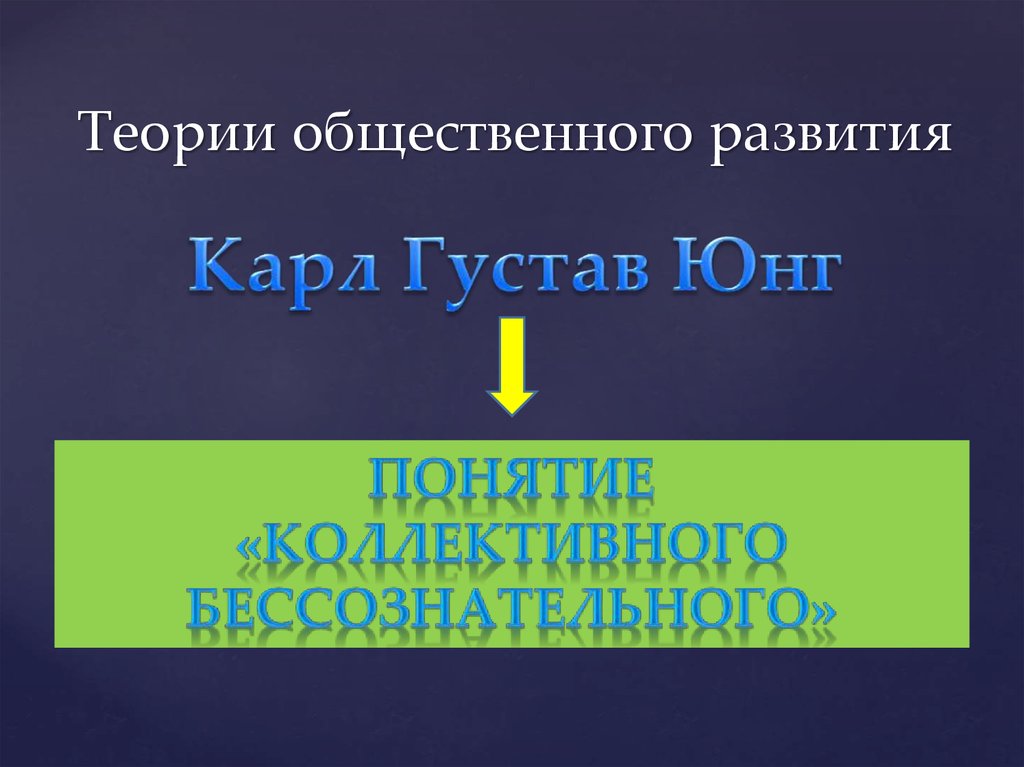 Теории общественного развития