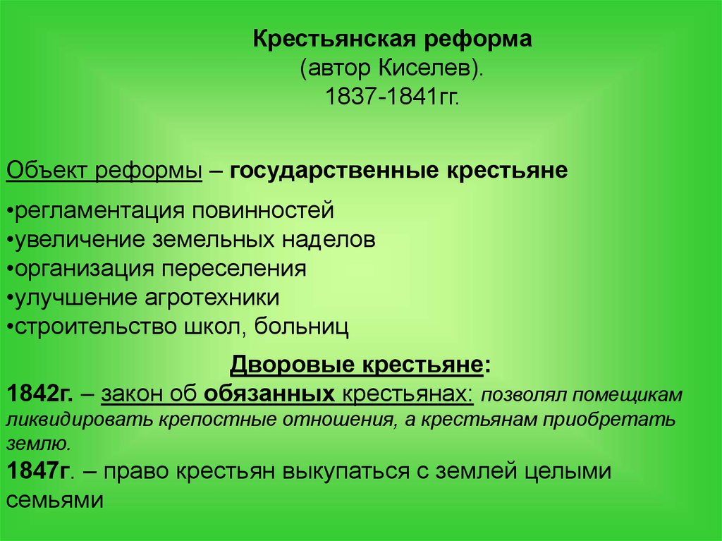 1842 год указ