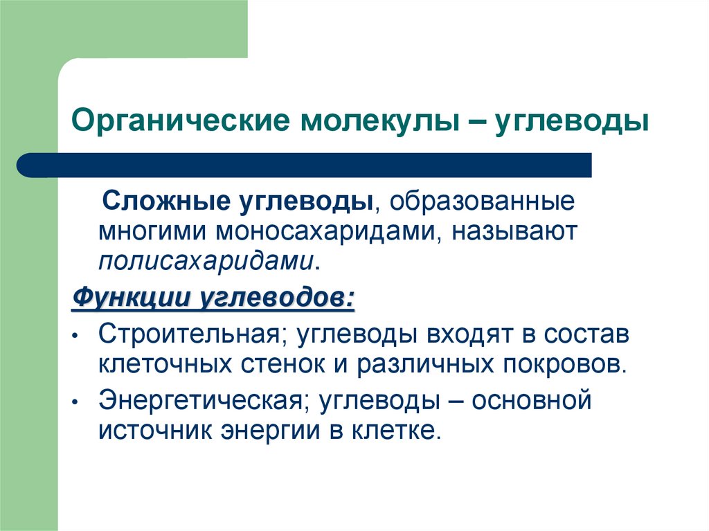 Какие органические молекулы. Органические молекулы углеводы. Сложные углеводы образованные многими моносахаридами называют. Биологические молекулы углеводов. Органические вещества углеводы функции.