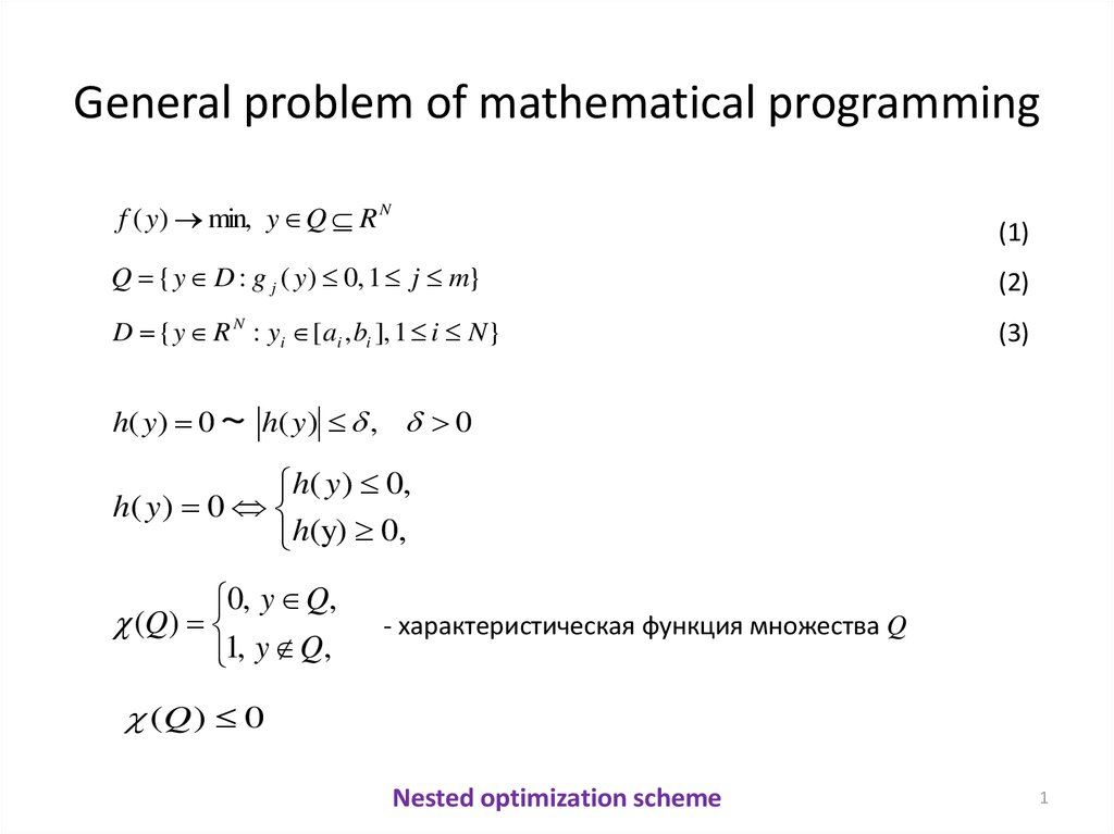 Mathematical Programming. Russian Math program. Problems in General Math. SAS/or® 13.2 user’s Guide: Mathematical Programming..