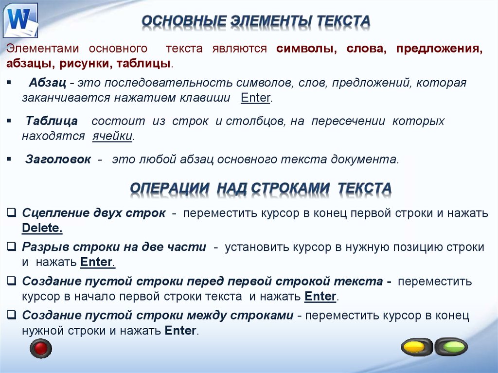 Замена элемента в тексте. Основные элементы текста. Основное элементы текстового элемента. Основные элементы текстового документа. Компоненты текста.