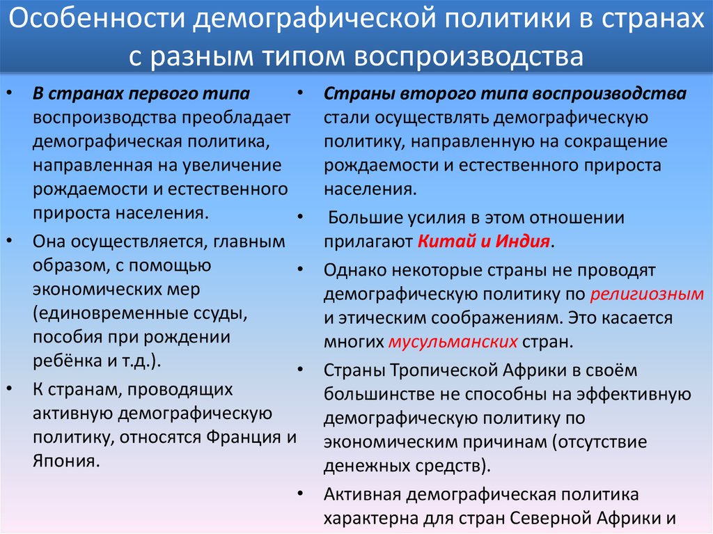 Демографические мероприятия. Демографическая политика и ее особенности в разных странах. Страны с демографической политикой. Особенности демографической политики в разных странах. Демографическая политика стран мира.