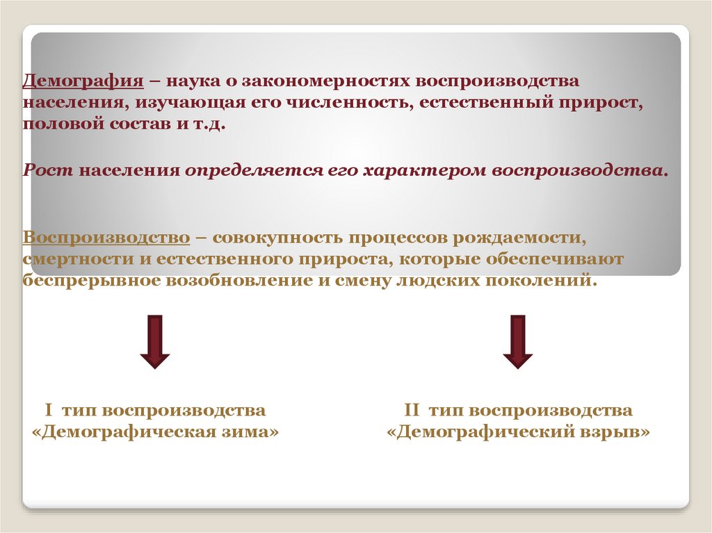 Презентация численность и воспроизводство населения. Численность и воспроизводство населения.