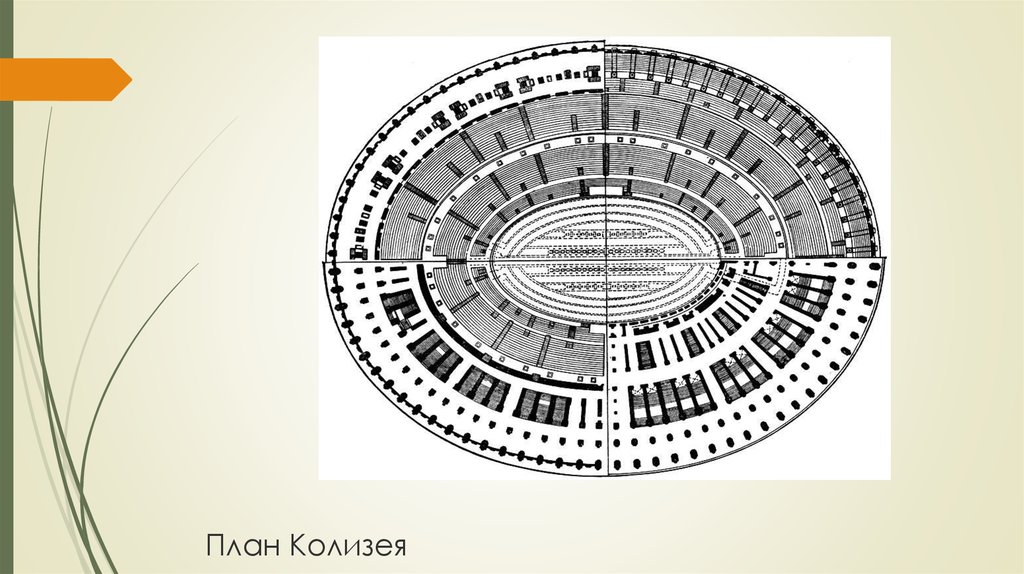 Колизей схема зала