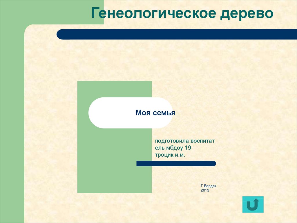 Генеологическое дерево