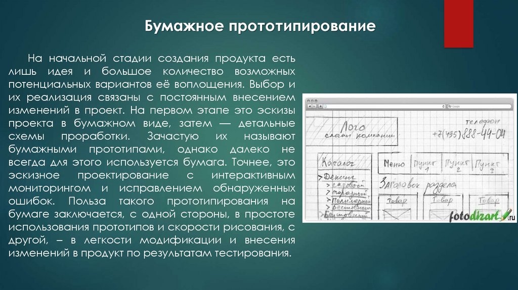 Виды прототипов