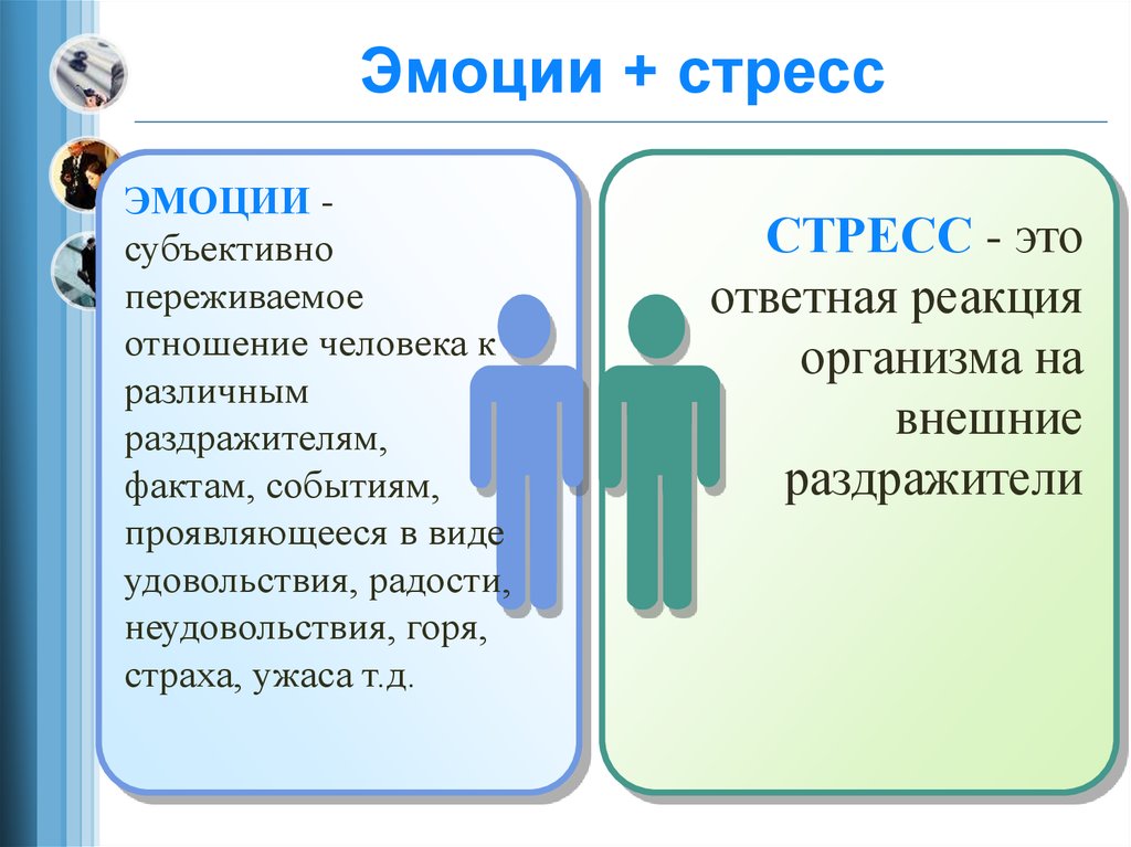 Чем чувство человека отличается. Взаимосвязь стресса и эмоций. Эмоции и стресс в психологии. Различия эмоций и стресса. Эмоционально положительный стресс.