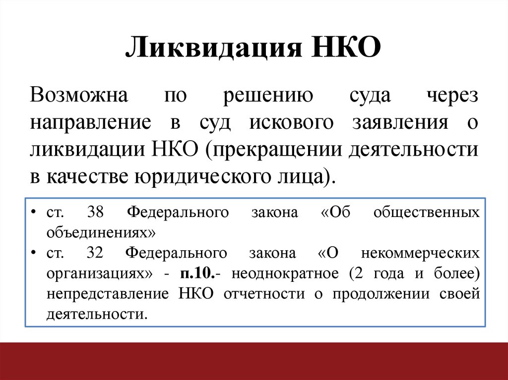 Общ ч. Заявление о ликвидации НКО. Этапы ликвидации некоммерческой организации. Порядок ликвидации НКО. Ликвидация НКО этапы.