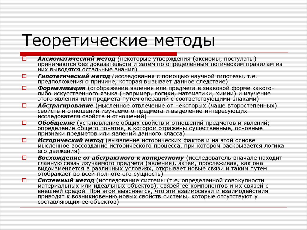 Положение теории принимаемое без доказательства. Пример аксиоматического метода. Теоретические методы аксиоматический. Аксиоматический метод исследования. Сущность аксиоматического метода.