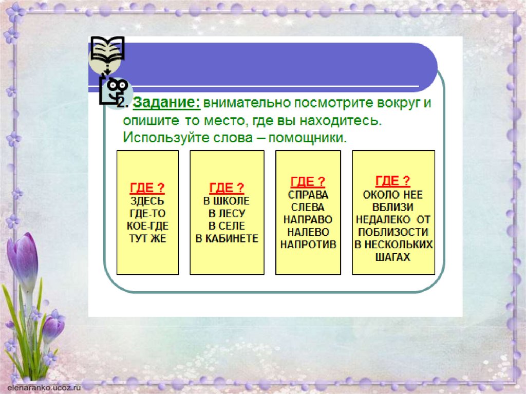 Презентация описание состояния окружающей среды 6 класс презентация