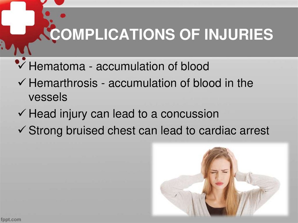 COMPLICATIONS OF INJURIES
