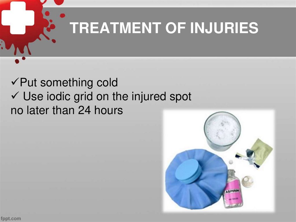 TREATMENT OF INJURIES