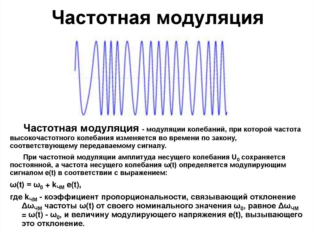Уровни модуляции. Схема модуляция амплитудная фазовая частотная. От чего зависит частотная модуляция. Частотная модуляция спектр сигнала. Частотная модуляция сигнала для чайников.