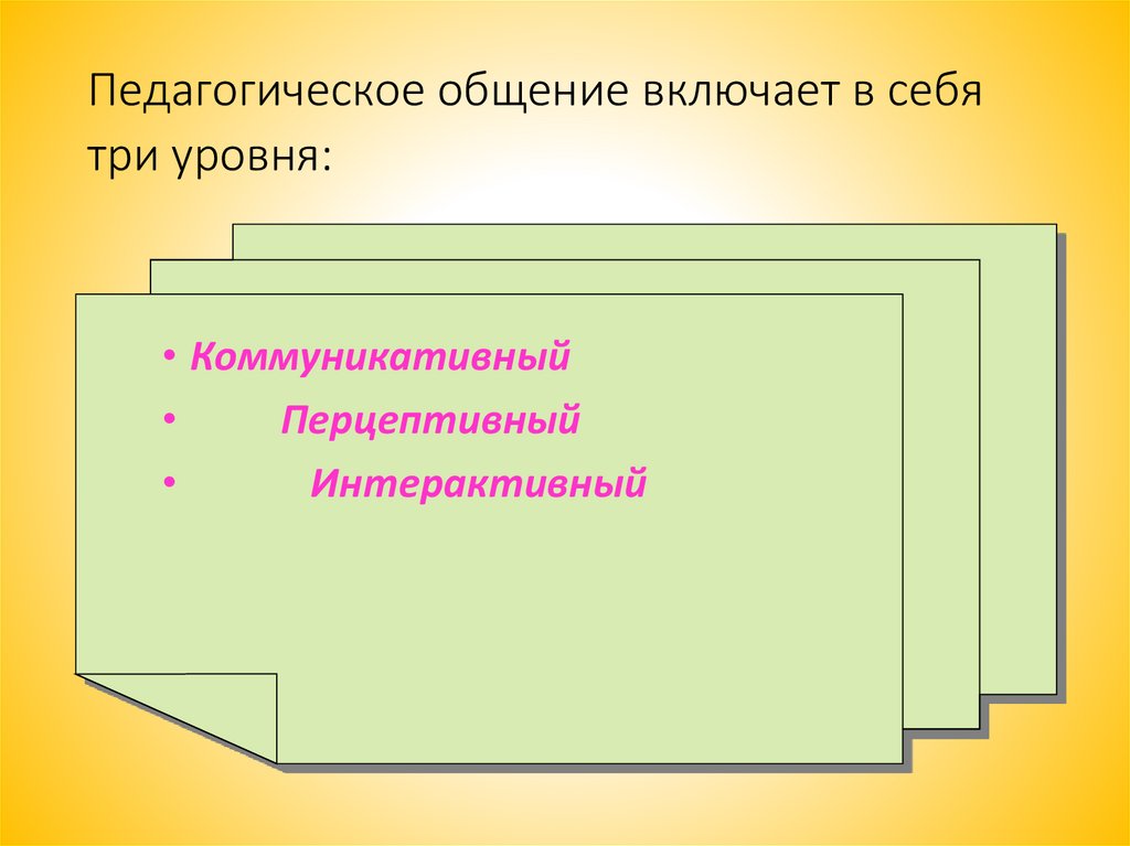 Общение включает в себя ответ