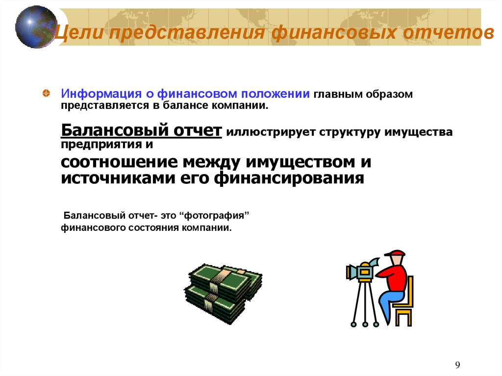 Отчет информация. Современное представление о финансах. Способы представления финансовой информации населению. Финансовое положение человека бывает. 9. Современные представления о финансах..