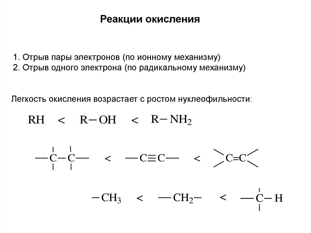 Механизм реакции окисления. Механизм реакция восстановления органическая химия. Реакции восстановления в органической химии. Реакция окисления k