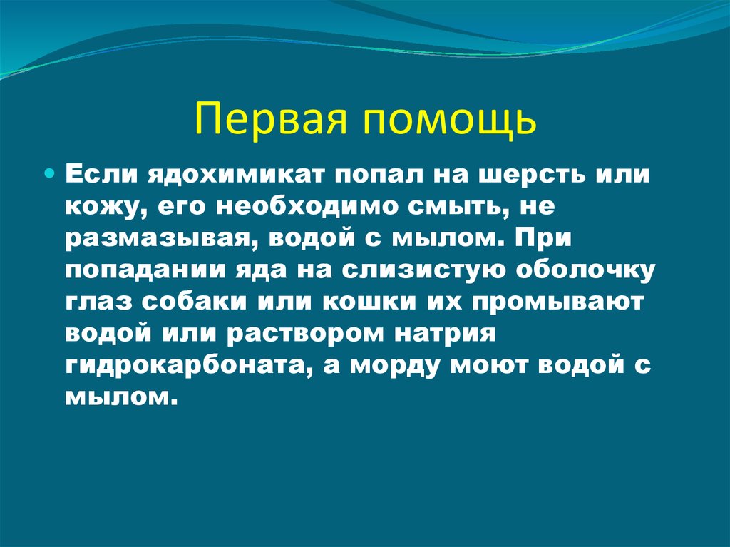 Первая помощь