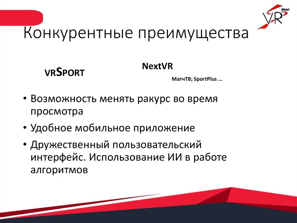 Конкурентные преимущества