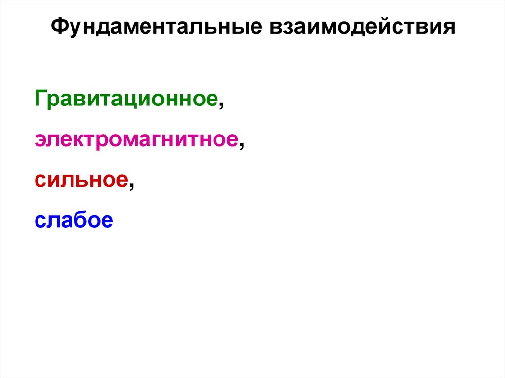 Фундаментальные взаимодействия. Какие науки изучают фундаментальные взаимодействия?. 5 Фундаментальных взаимодействий. Структурные единицы портфолио. Структурные единицамы эксперимента.