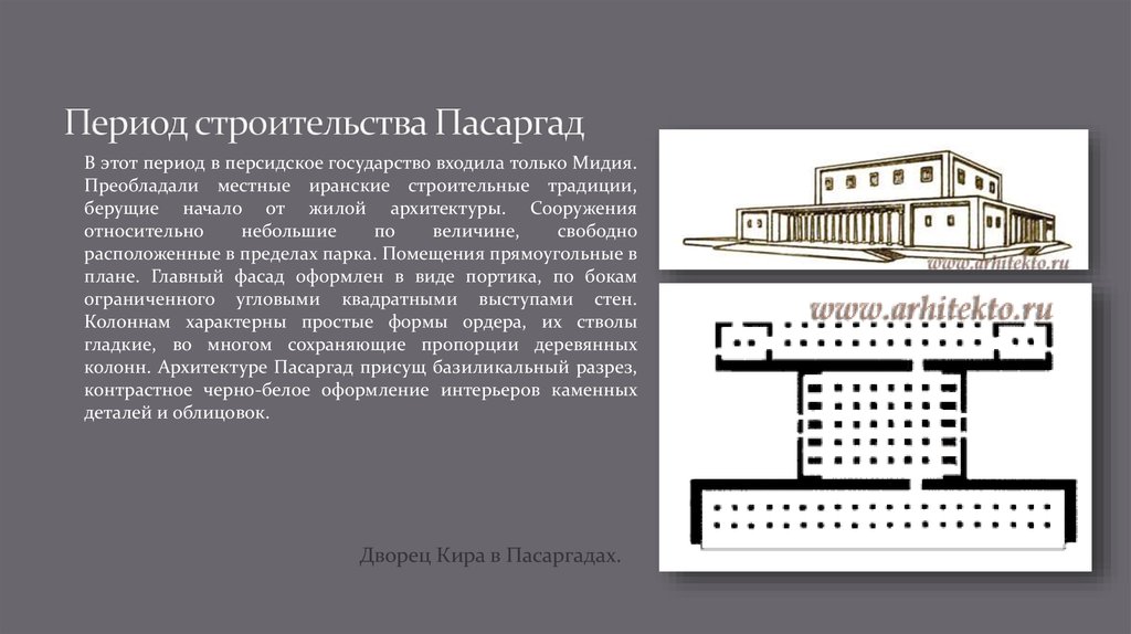 Периоды строительства. Дворец Кира в Пасаргадах реконструкция. Дворцовый комплекс в Пасаргадах план.