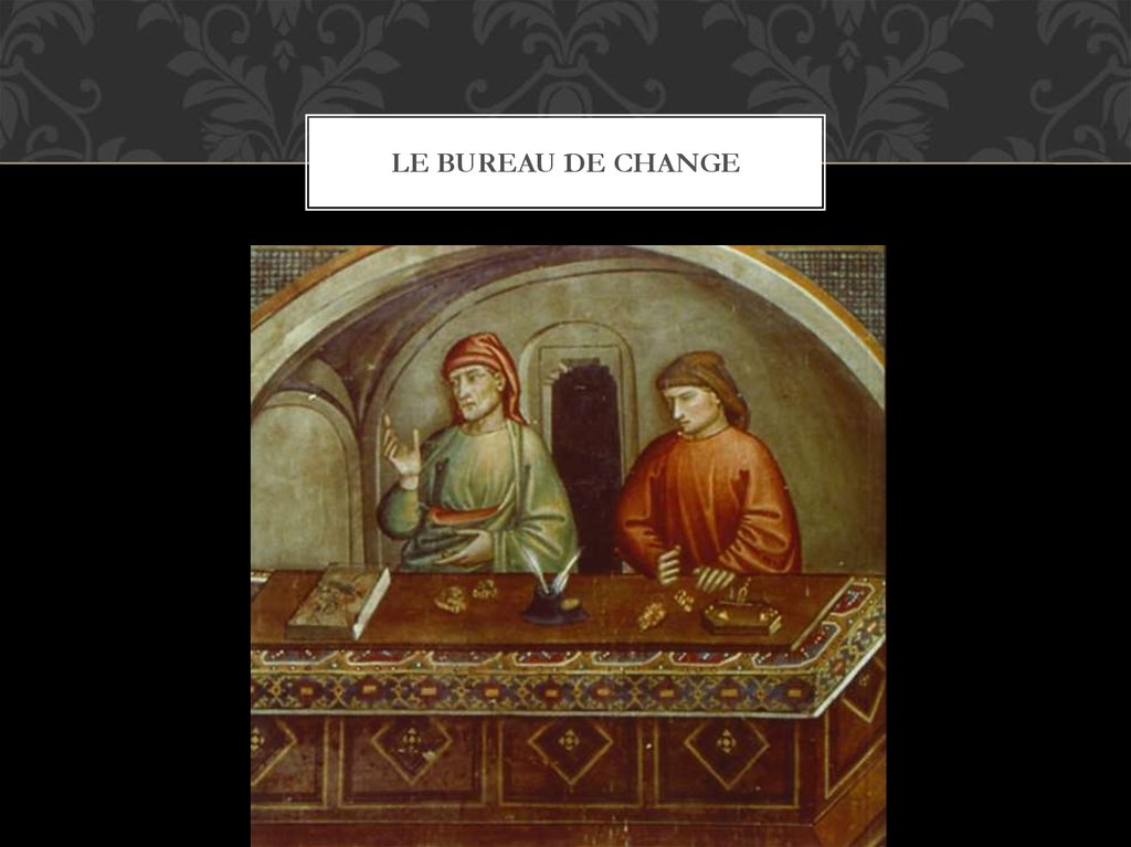 le bureau de change
