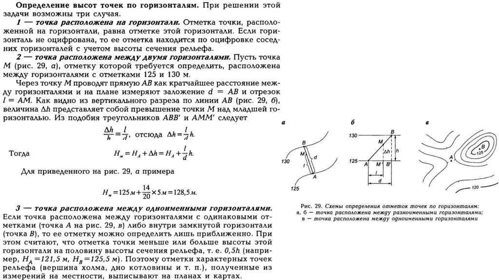 Как определить горизонтали. Определить отметки точек геодезия. Определить отметку точки между горизонталями. Определение высот точек. Определение высот точек на карте.