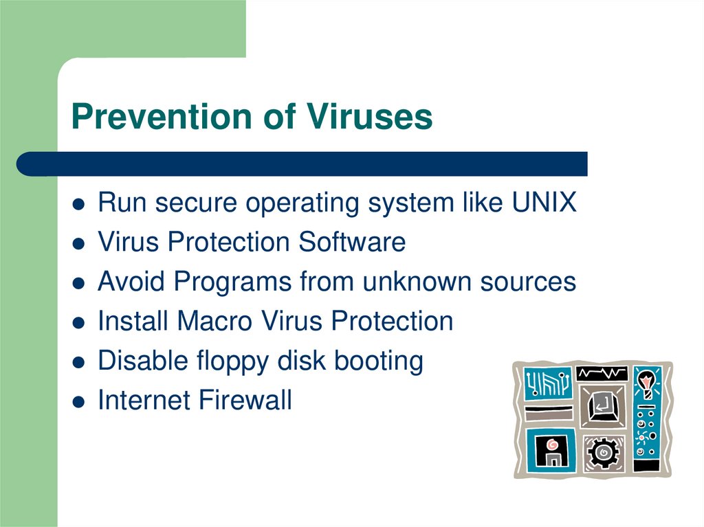 Prevention of Viruses