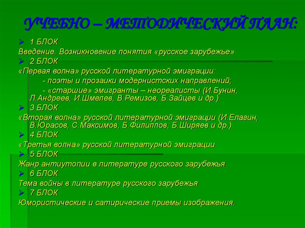 Три волны эмиграции литературы русского зарубежья презентация